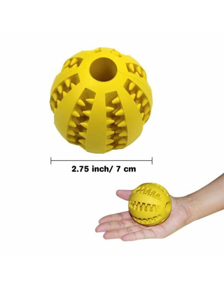 Tooth Cleaning Chew Dog Ball & Toy