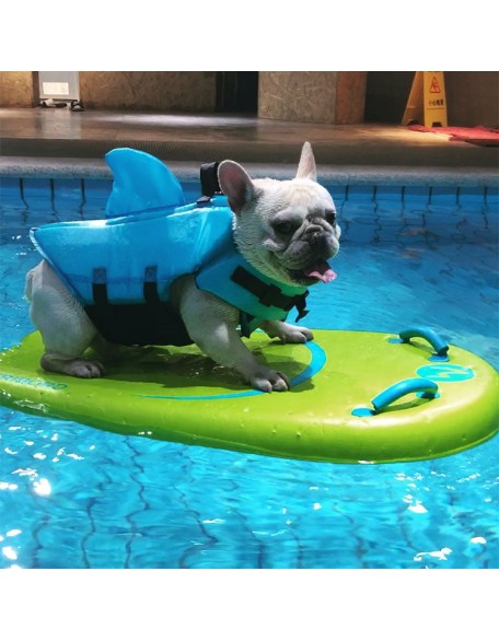 Advanced Dog Shark Life Jacket|Upgraded Version|Dog Surfing & Swimming Life Vest