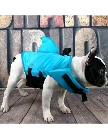 Advanced Dog Shark Life Jacket|Upgraded Version|Dog Surfing & Swimming Life Vest