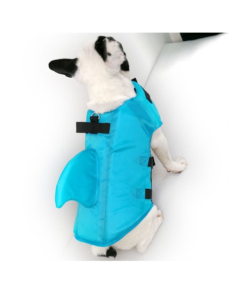 Advanced Dog Shark Life Jacket|Upgraded Version|Dog Surfing & Swimming Life Vest