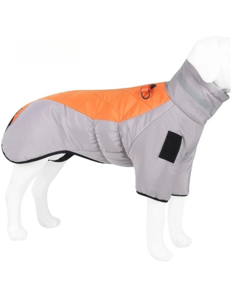 Dog Winter Coat Dog Outerwear Cotton-Padded Jacket Warm Turtleneck Dog Jacket