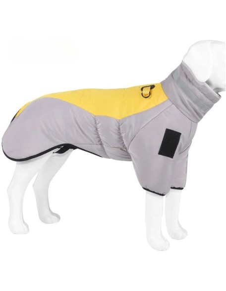 Dog Winter Coat Dog Outerwear Cotton-Padded Jacket Warm Turtleneck Dog Jacket